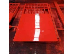 和利隆定做煤矿防火及栅栏两用门,矿用弧形防火门栅栏门 安全图1