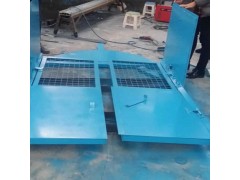 和利隆定做煤矿防火及栅栏两用门,矿用弧形防火门栅栏门 安全图2