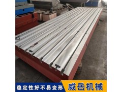 机床工作台 装配平板 2500*1000mm铸铁试验平台图3
