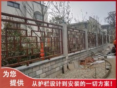 北海工地围墙栏杆 宿舍区蓝白色栅栏 广西学校防爬护栏批发图2