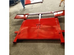 矿用井下无压风门 防火栅栏门 煤矿门尺寸定制