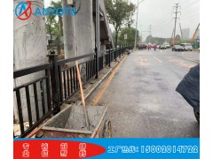 广式人行道护栏 黄埔路侧交通栏杆定制图2