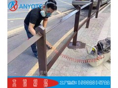 深圳路侧锌钢护栏 人行道镀锌栏杆现货 德式护栏厂家图3