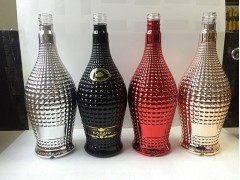 玻璃酒瓶烤漆厂，玻璃酒瓶喷漆厂，玻璃酒瓶喷涂厂，酒瓶电镀厂图1
