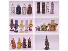 纹绣色料瓶生产厂家，玻璃香水瓶生产厂家，精油滴管瓶生产厂家图1