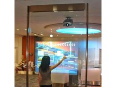 广东全息投影全息膜 3D成像橱窗玻璃膜 透明背投膜立体成像图2