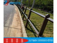 沙田镇公路分隔栏杆 马路铁艺护栏 城市文化护栏制作图3