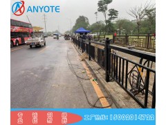 常平机非隔离栏杆样式 东莞城市道路护栏 阻隔栏图2