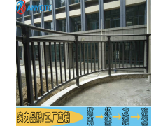揭阳观景平台栏杆 汕头工厂围墙护栏 阳台锌钢栅栏定制图2
