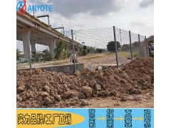 广州地铁铝合金护栏网 铁路沿线防护网定制图2