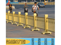 定制长安街黄金护栏 佛山市政道路分隔栏 灰色机非护栏图3
