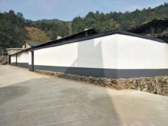 成都大邑县美丽乡村建设刷白墙 外墙彩绘施工方案图1