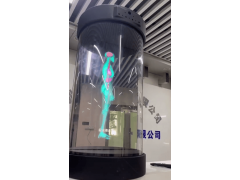 展厅虚拟人展示/数字人展示悬空立体虚拟人/橱窗门店展示图2