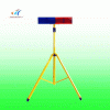 路边太阳能警示灯 红蓝警示灯含移动支架 交通设施厂家