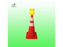 甘肃公路太阳能小黄灯报价 同步防雾警示灯图3