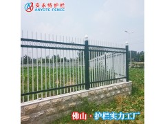 惠州污水厂围墙铁栅栏 垃圾处理站防爬护栏按图定做图3