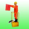 交通指挥摇旗机器人 太阳能摇旗机假人生产厂家