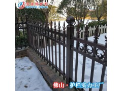 小区围墙铁栅栏 江门工厂防爬栏杆护栏定制厂家图2