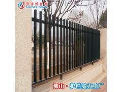深汕合作区厂房围栏工业园围墙铁艺栏杆防腐图3