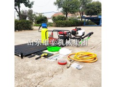 上山施工方便背包钻机手持勘探取样打孔机器野外矿物勘探图3