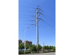 杭工电力钢杆10kv 电力钢管杆 电力钢管塔 生产厂家图1