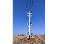 杭工电力钢杆10kv 电力钢管杆 电力钢管塔 生产厂家图2