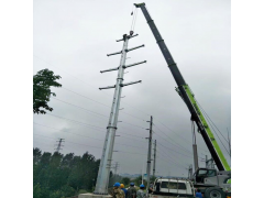 杭工电力钢杆10kv 电力钢管杆 电力钢管塔 生产厂家图2