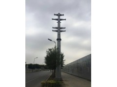 河北10kv电力钢杆 电力钢管杆 钢管塔价格图2