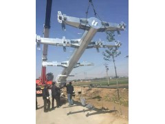 河北电力钢杆10-220kv 钢管杆 电力钢管塔 生产厂家图2