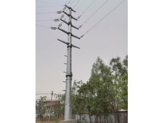 河北电力钢杆10-220kv 钢管杆 电力钢管塔 生产厂家图2