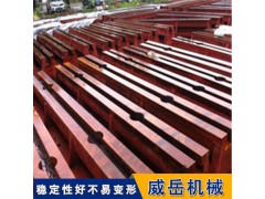 铸铁地轨 T型槽地梁加工 按需定制 威岳实体工厂图3