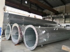 河北电力钢管桩 电力钢杆 电力钢管塔 电力钢管杆图2