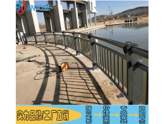 湛江河涌安全护栏人行道隔离栅海口临水安全栏杆批发图2