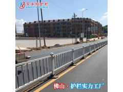 供应机非分隔栏中山人行道黑色护栏交通锌钢栏杆定做图3