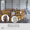 汽车座椅头枕腰靠汽车引擎罩圆盘线聚氨酯发泡机PU发泡设备厂