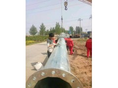 河北电力钢管塔 电力钢管桩 电力钢管杆 钢管杆 钢制电杆图3