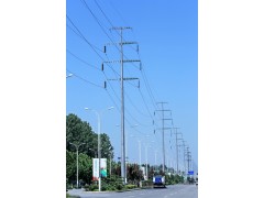 河北电力钢管塔 电力钢管桩 电力钢管杆 钢管杆 钢制电杆图2