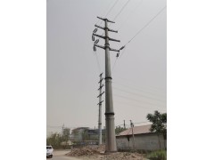 河北电力钢管塔,电力钢管桩,电力钢管杆,钢管杆,钢制电杆图2