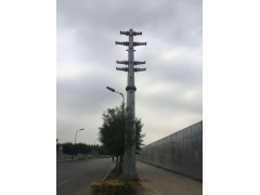 河北电力钢管塔,电力钢管桩,电力钢管杆,钢管杆,钢制电杆图3