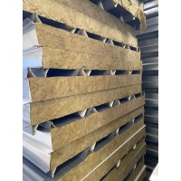 彩钢岩棉复合板钢结构屋面保温隔热材料