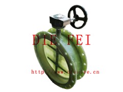 蜗轮玻璃钢蝶阀图4