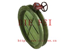 蜗轮玻璃钢蝶阀图3
