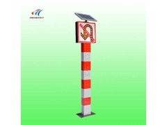 太阳能警示柱支持定制 led靠右行驶标志牌生产厂家图3