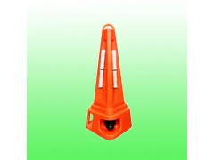 山西路面作业声光警示路锥 200瓦声光路锥报警器价格图1