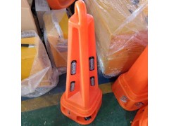 山西路面作业声光警示路锥 200瓦声光路锥报警器价格图2